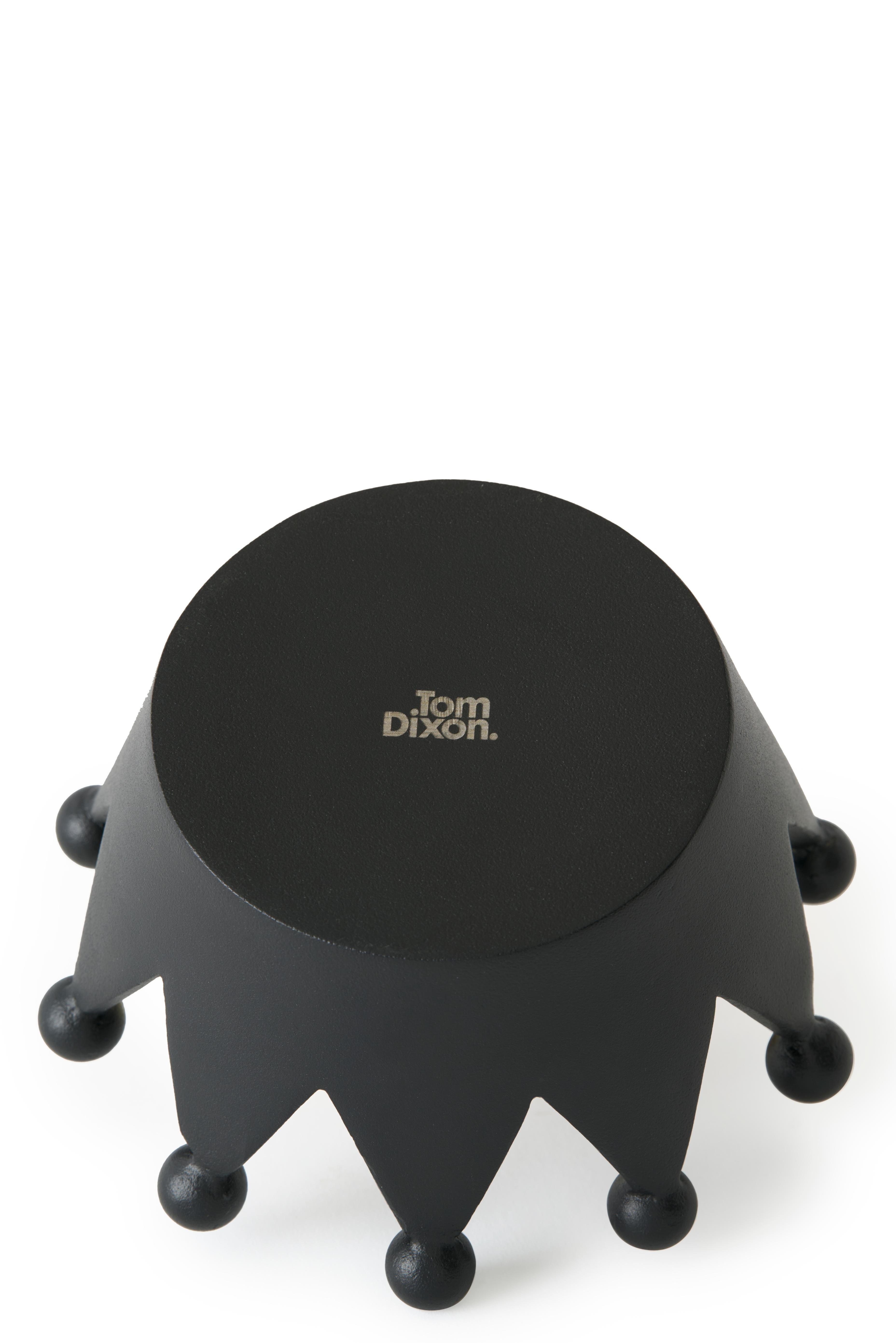 Dekoration CAST CROWN schwarz
