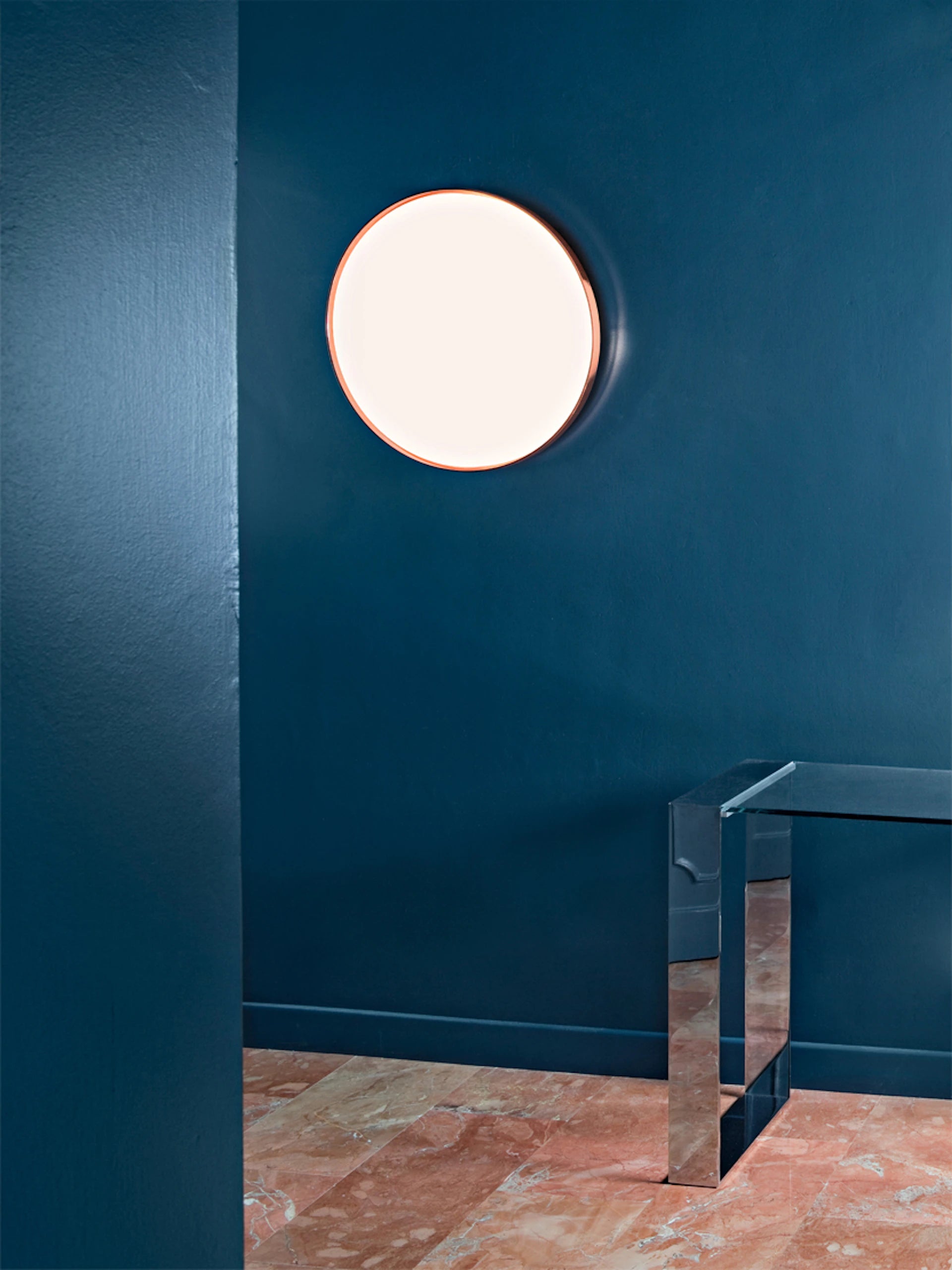 Lampa sufitowa CLARA miedziane wykończenie