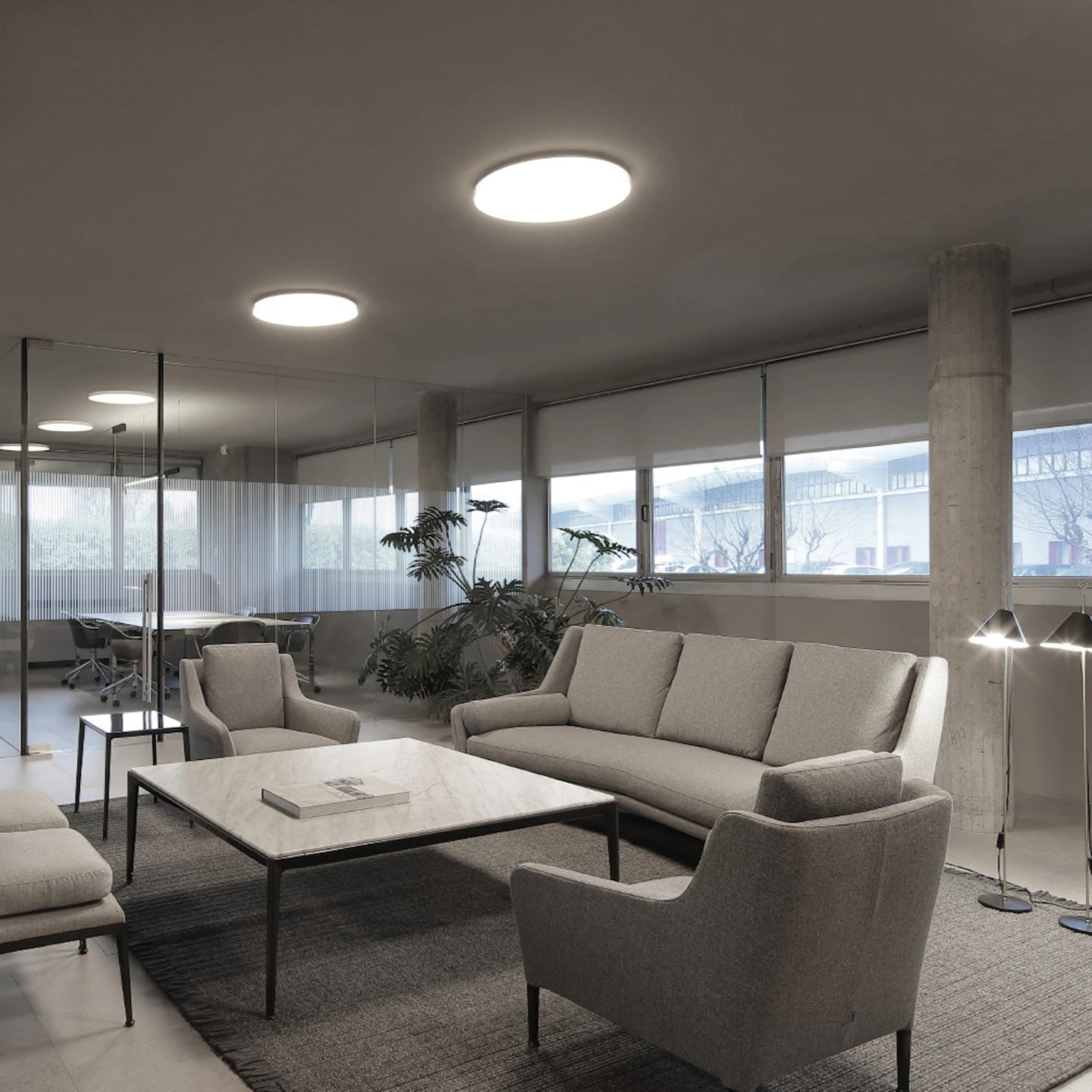 Lampa sufitowa CLARA miedziane wykończenie