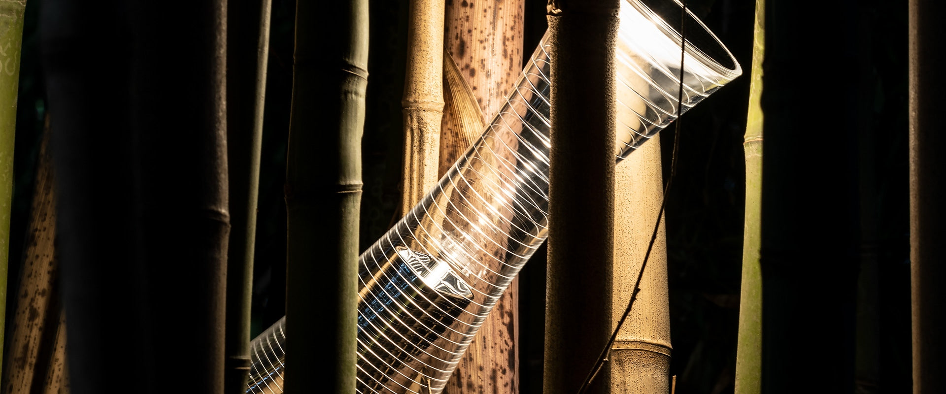 Lampa przenośna COMR TOGETHER transparentny ze srebrnym