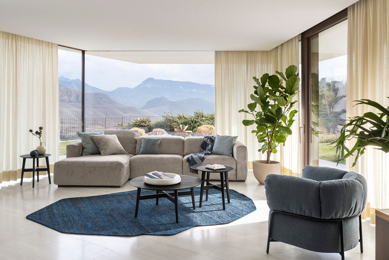 Narożnik lewostronny WAVE tapicerowany