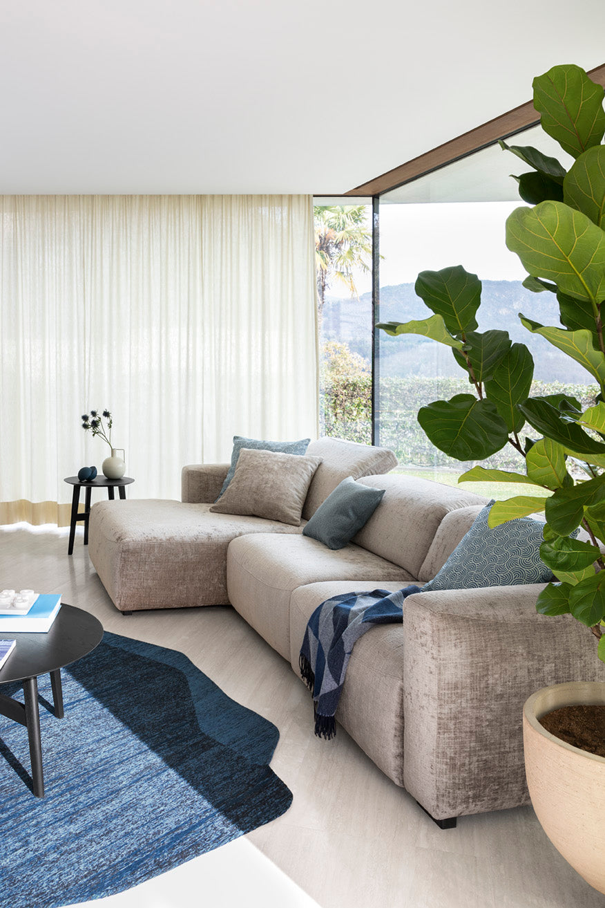 Narożnik lewostronny WAVE tapicerowany