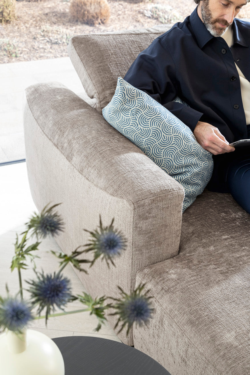 Narożnik lewostronny WAVE tapicerowany