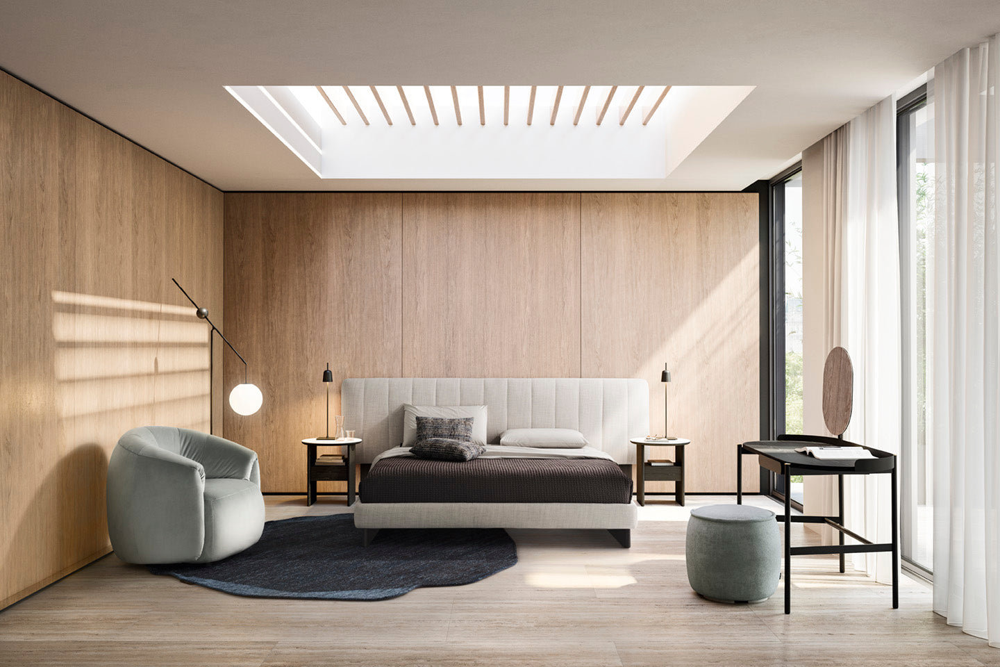 Drehstuhl HAVEN gepolstert