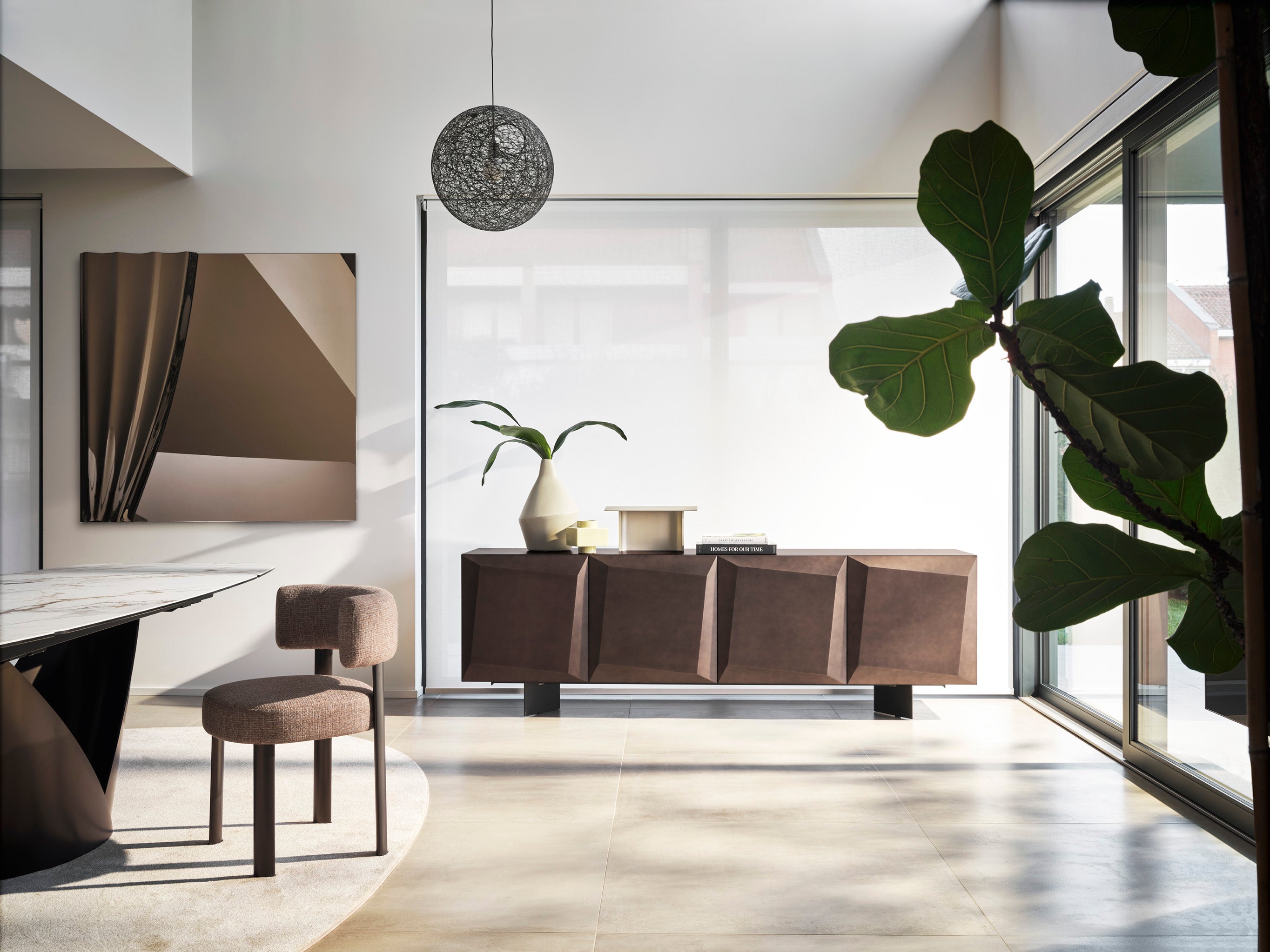 Komoda ALTEREGO brązowy