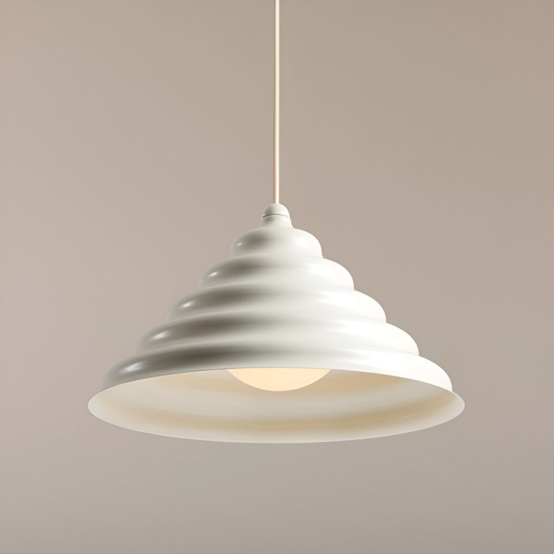 Hängelampe WAVE creme