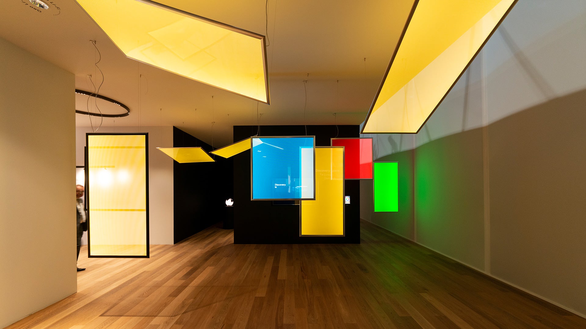 DISCOVERY SPACE RECTANGULAR Pendant Lamp Brown