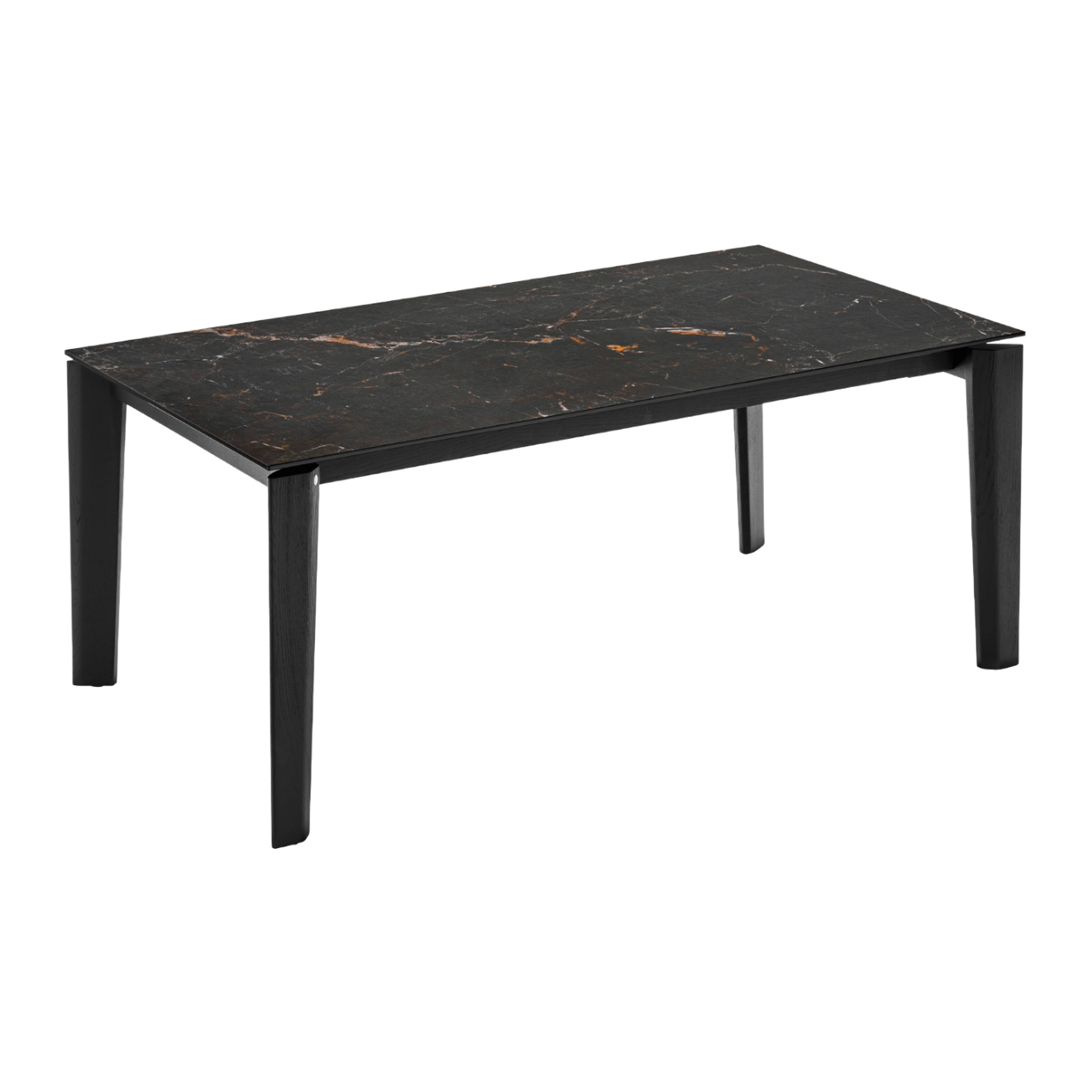 Expandable Table DOGMA with Black Top and Black Base
