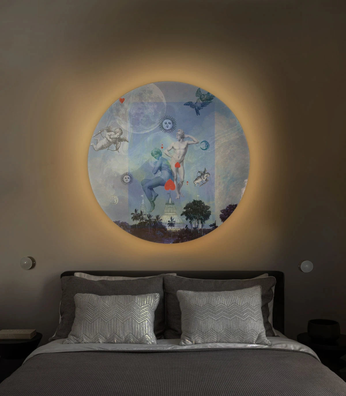 DOTS LIGHTING Wall Lamp - AMORE Blue