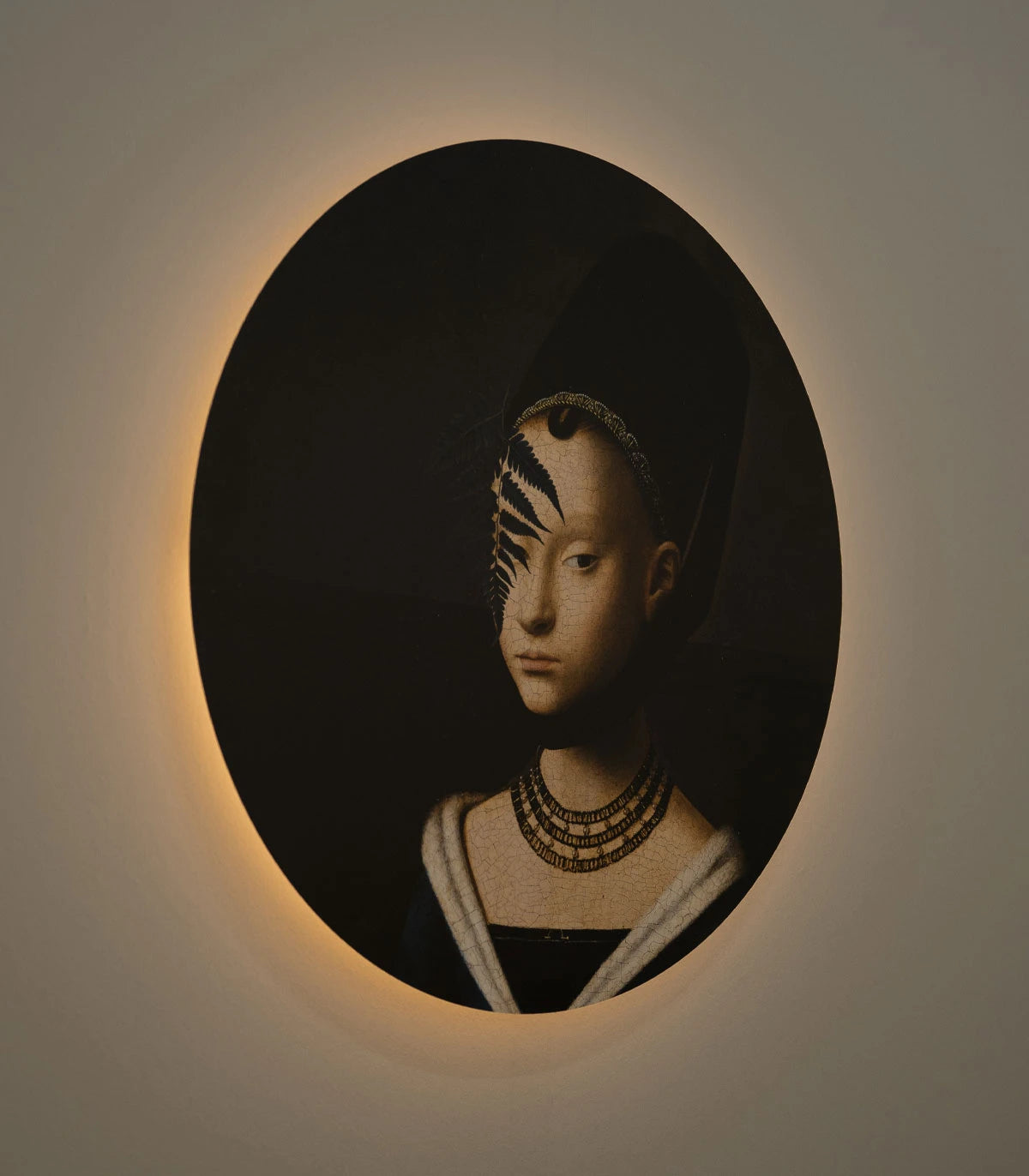 Lampa ścienna DOTS LIGHTING - LADY FERN ciemnobrązowy