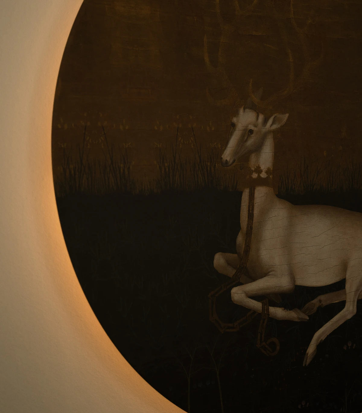 DOTS LIGHTING Wall Lamp - MAJESTIC REST Gold with Green