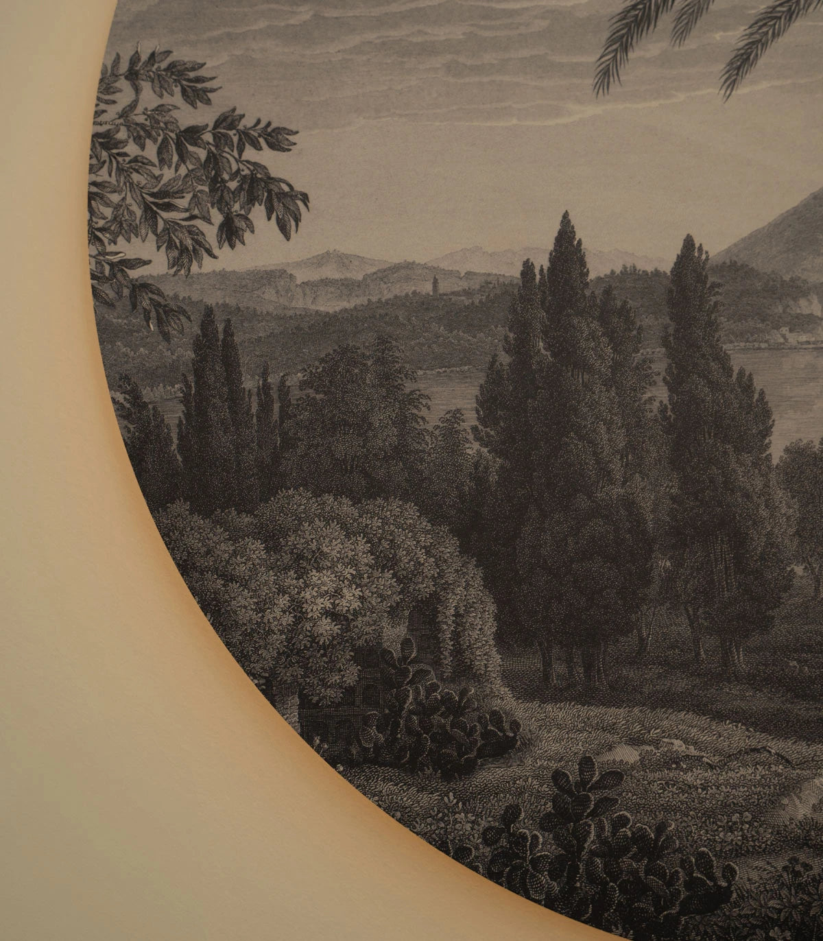 Lampa ścienna DOTS LIGHTING - TROPICAL VOLCANO VISTA zgaszony niebieski