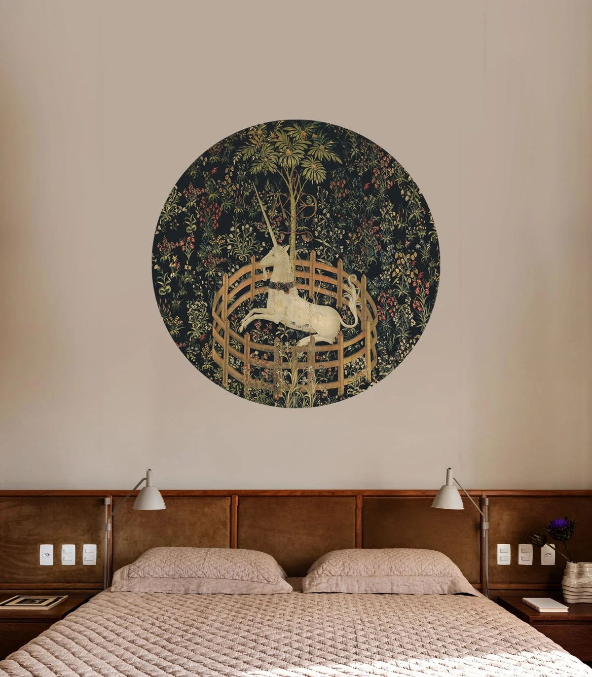 Lampa ścienna DOTS LIGHTING - UNICORN zielony