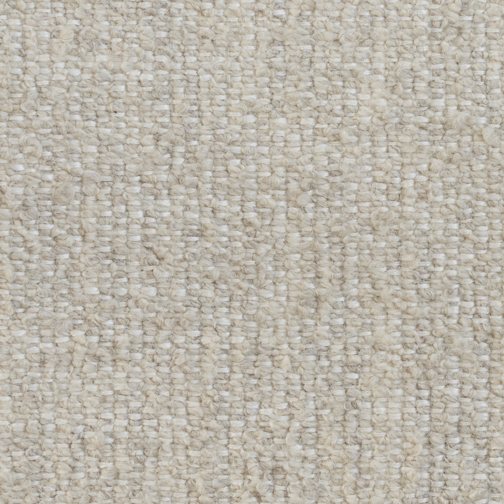 Sofa 2-sitzig CHIMNEY hellgrau Boucle mit schwarzem Gestell