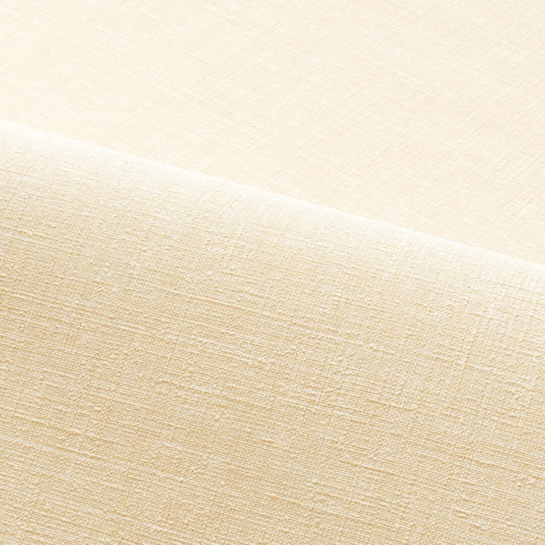Structural wallpaper resembling linen canvas SHINOK - COQUILLE warm sandy