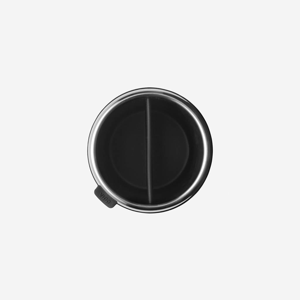 VIPP Black Toothbrush Holder