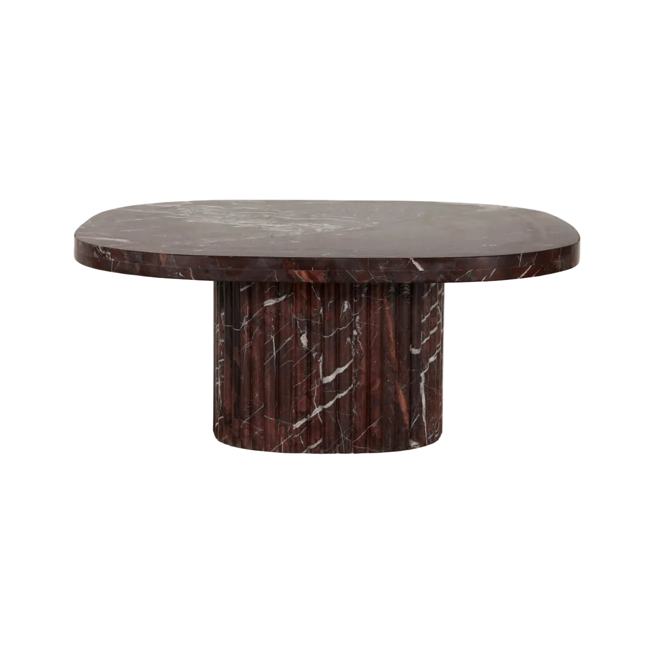 ORCHID Coffee Table Brown Marble