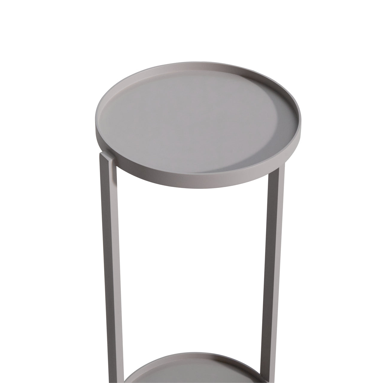 REED Gray-Beige Outdoor Side Table