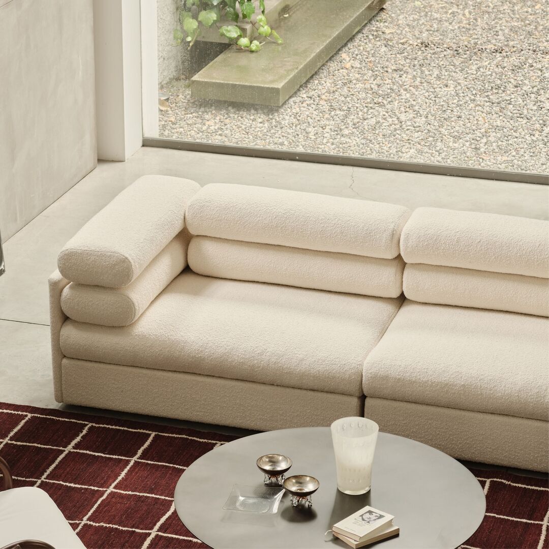 Upholstered 3-Seater Sofa ELOGIO