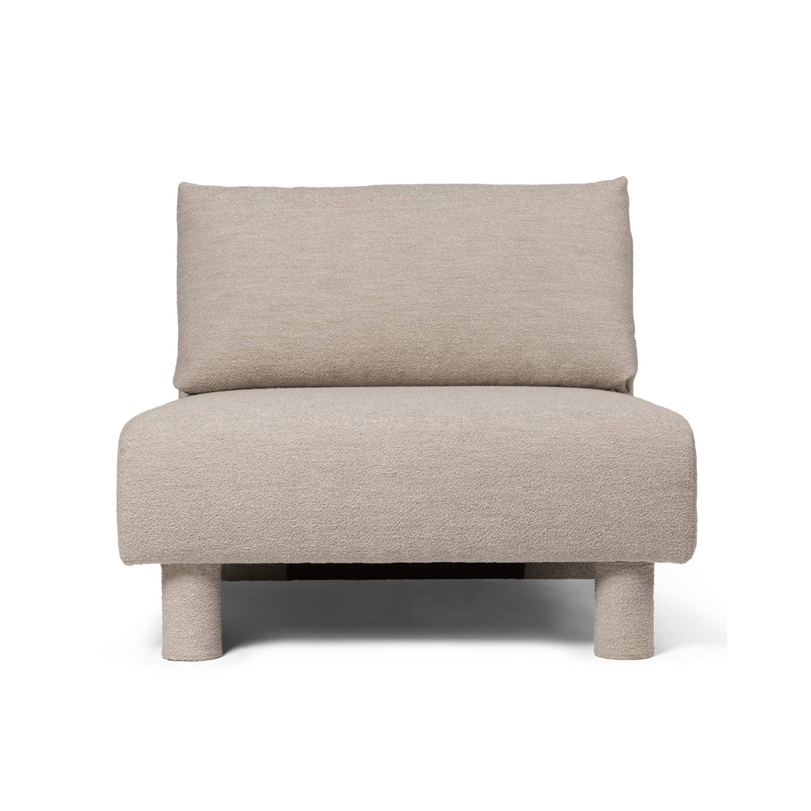 Sofa modułowa DASE - element środkowy tapicerowany