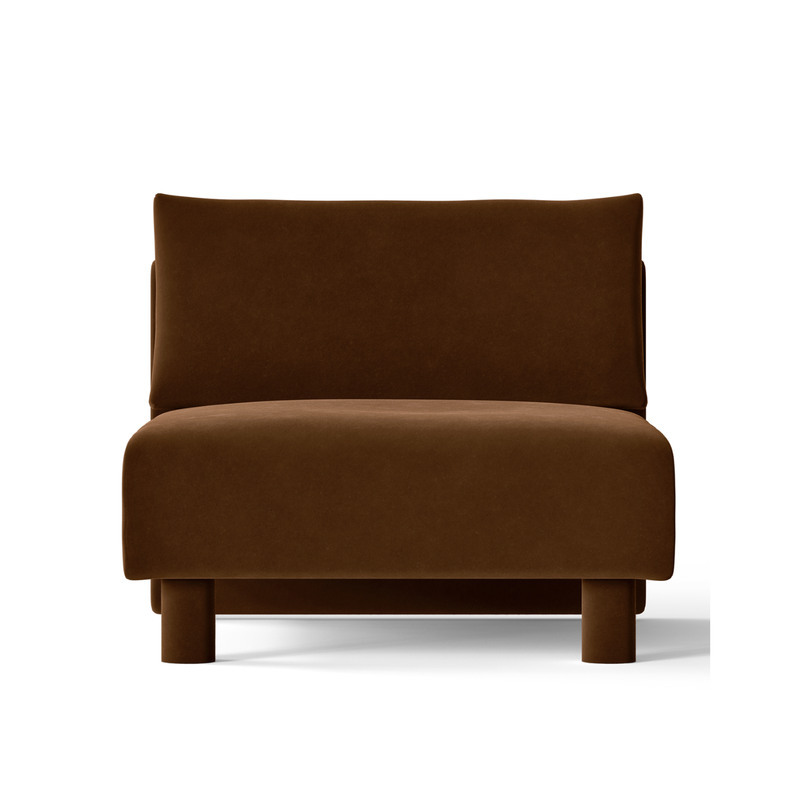 Sofa modułowa DASE - element środkowy tapicerowany