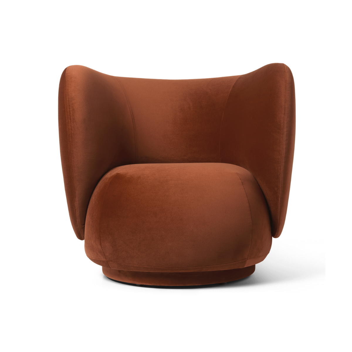 Rico Lounge Rich Velvet Rusta Rzdzawa armchair – Eye on Design