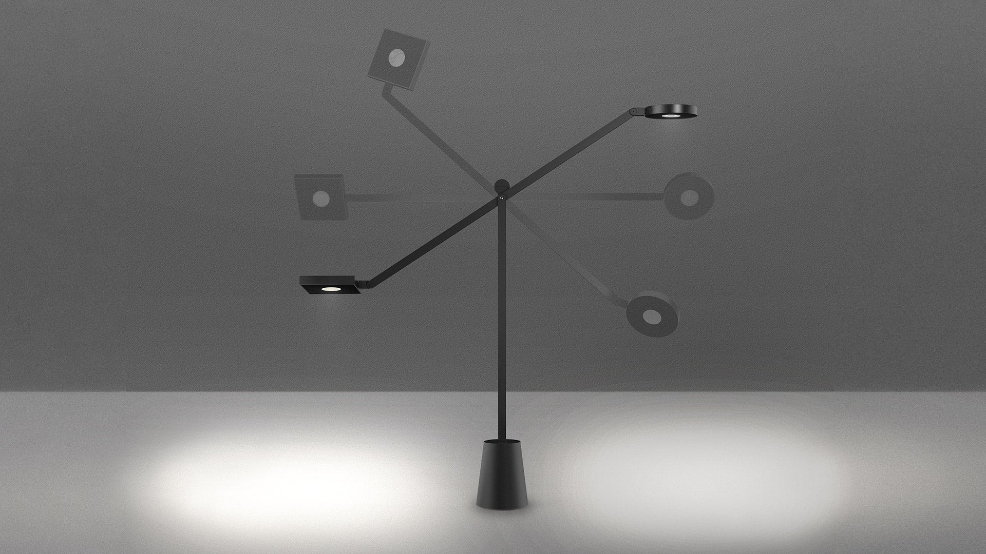 Adjustable Desk Lamp EQUILIBRIST Black