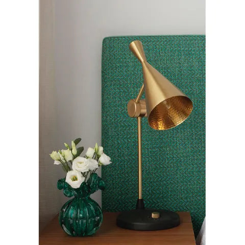 Gold schlagen [bald] Tischlampe
