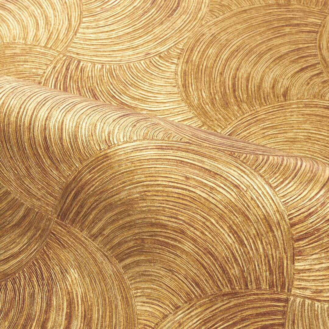 Metalltapete APHELIE - OR orange