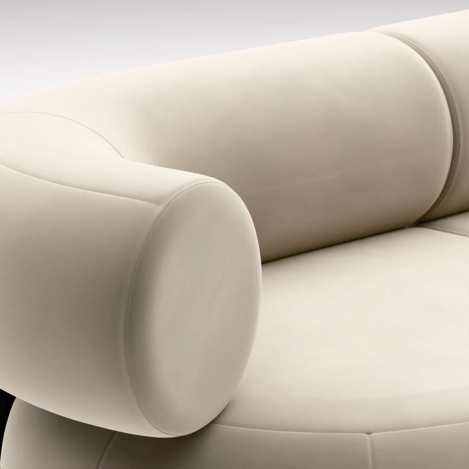 FAT modular sofa - right -handed upholstered module