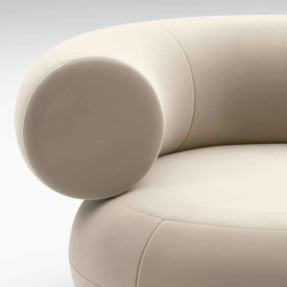 FAT modular sofa - right -handed upholstered module