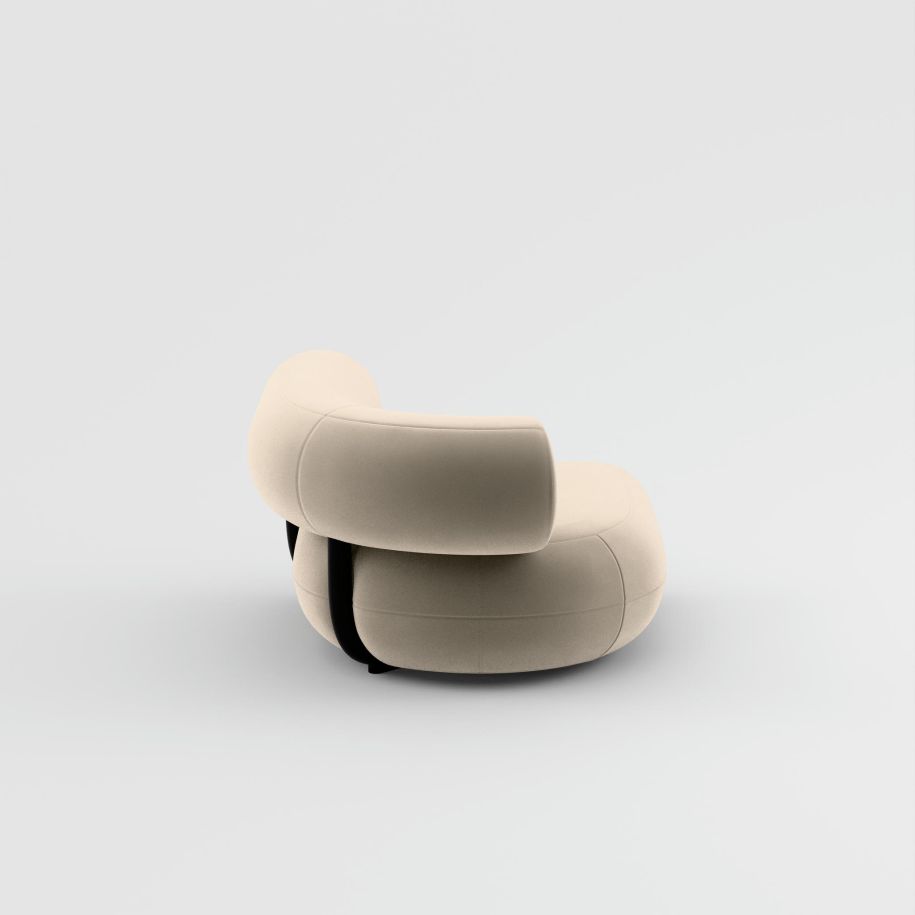 FAT modular sofa - right -handed upholstered module