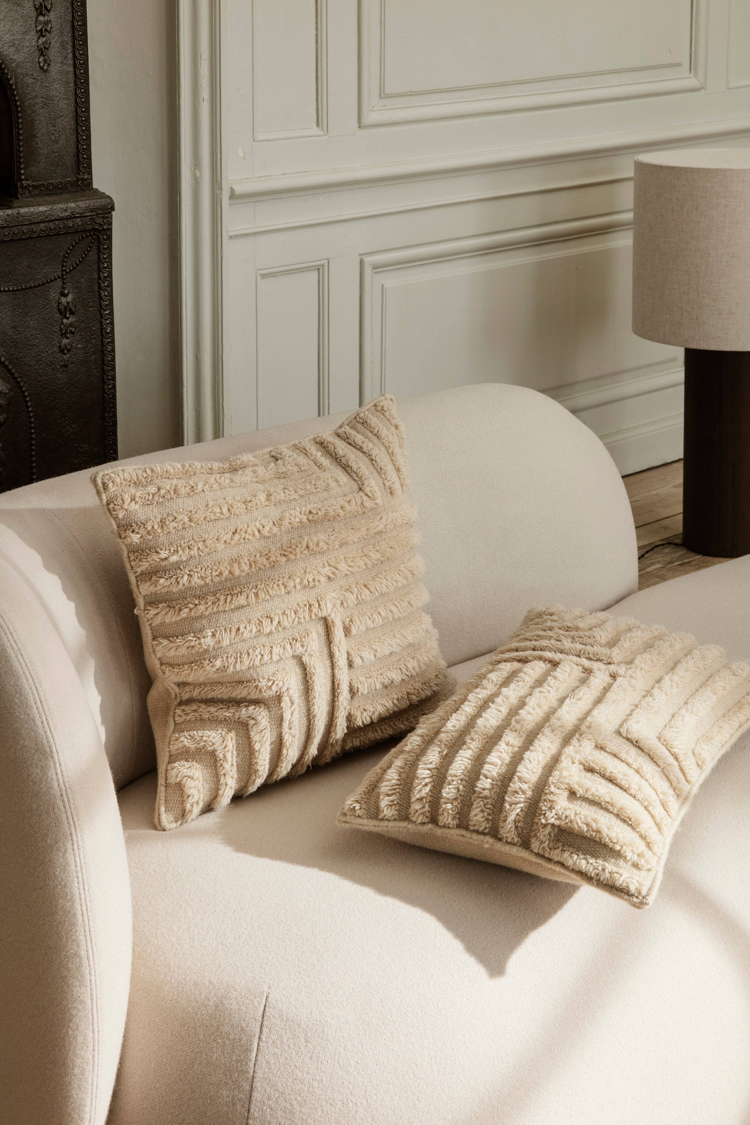 Sofa lewostronna RICO DIVAN Brushed ciepły szary