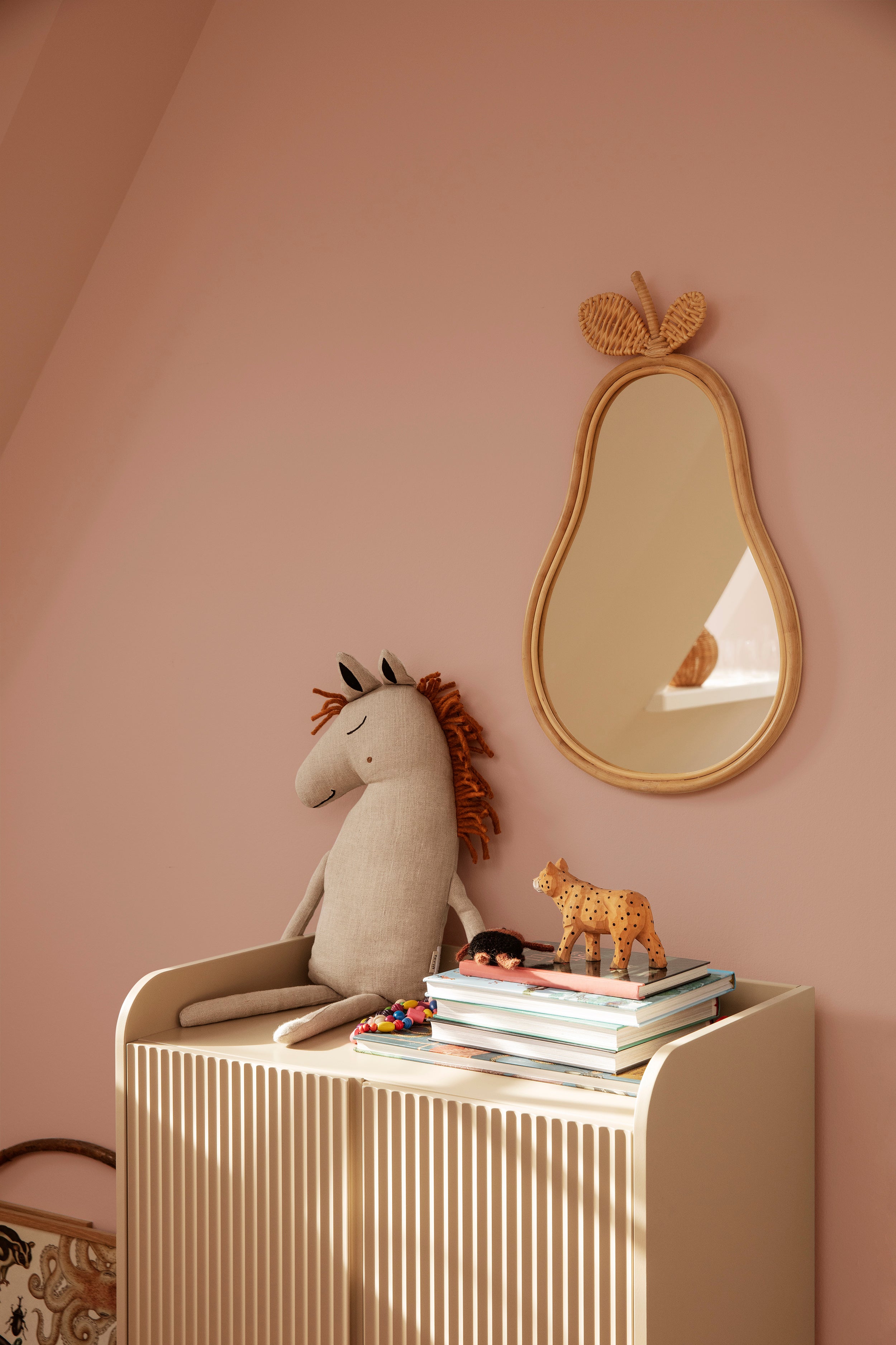 Szafa 2-drzwiowa SILL CUPBOARD LOW beżowy