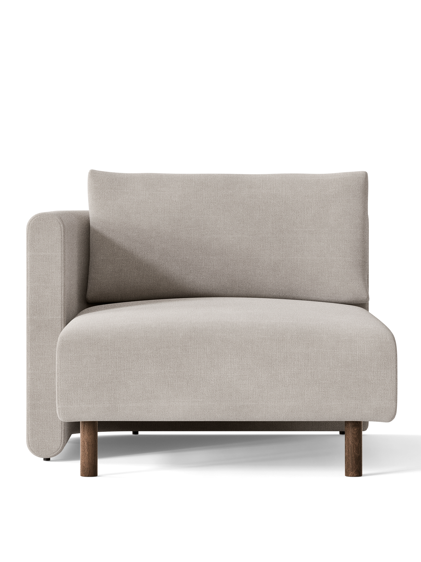 Sofa modułowa DASE - szezlong lewostronny Cotton Linen beżowy
