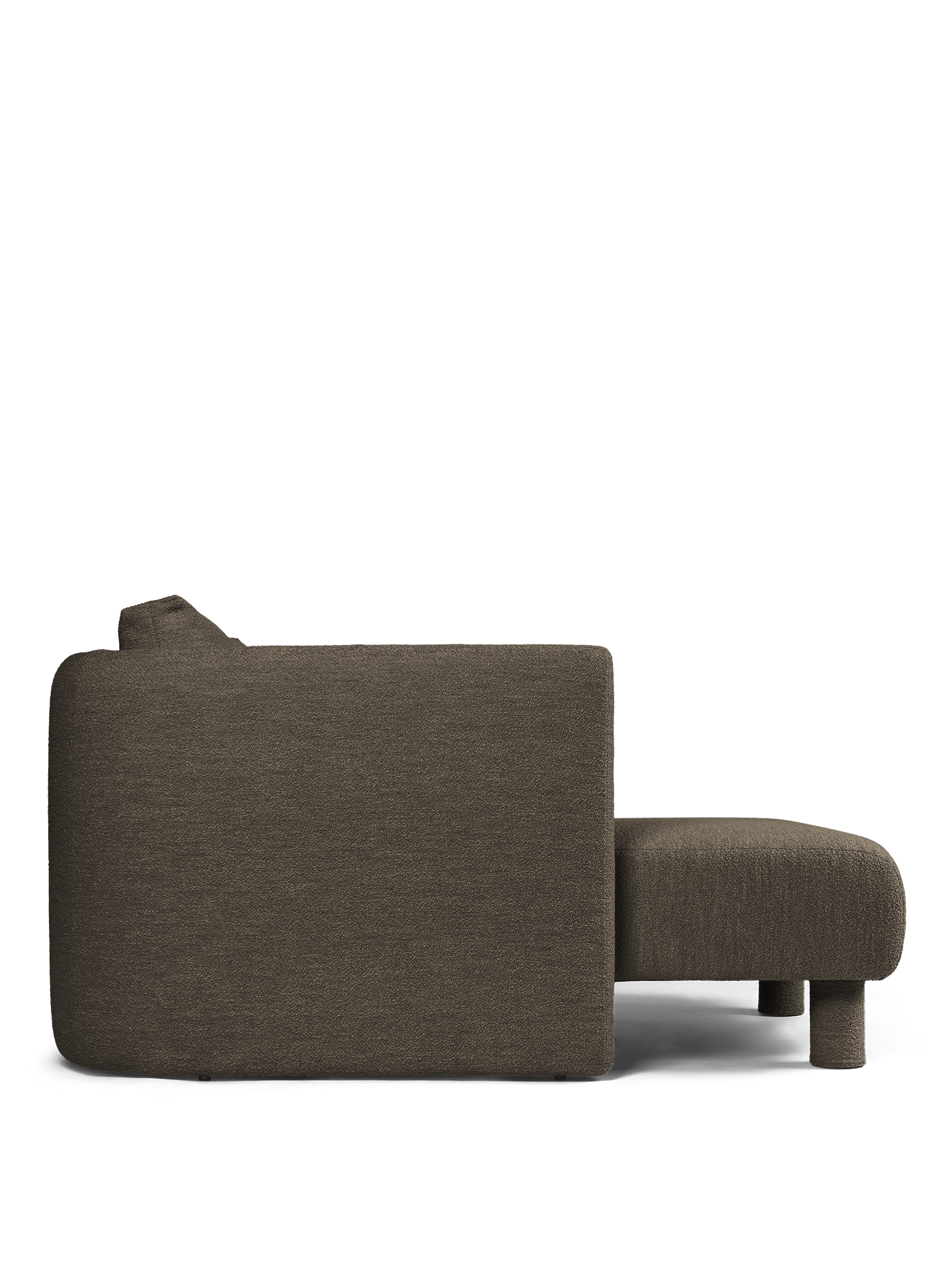 Sofa modułowa DASE - szezlong lewostronny tapicerowany