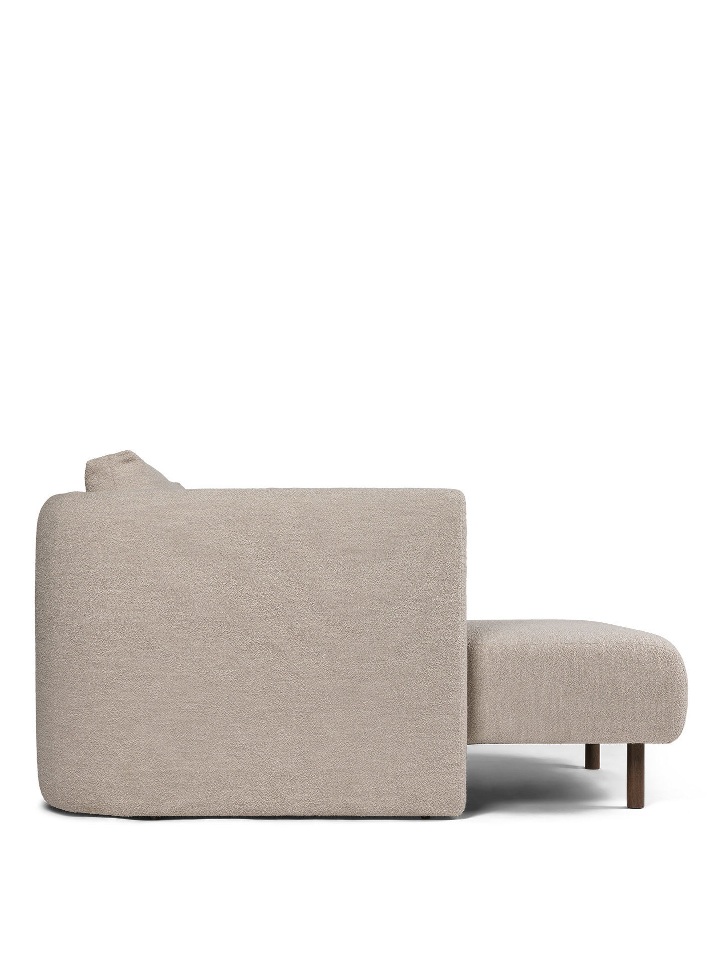 Sofa modułowa DASE - szezlong lewostronny tapicerowany