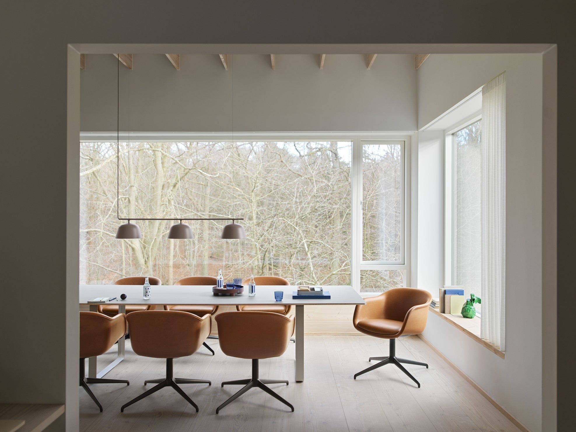 Lampa wisząca AMBIT RAIL taupe