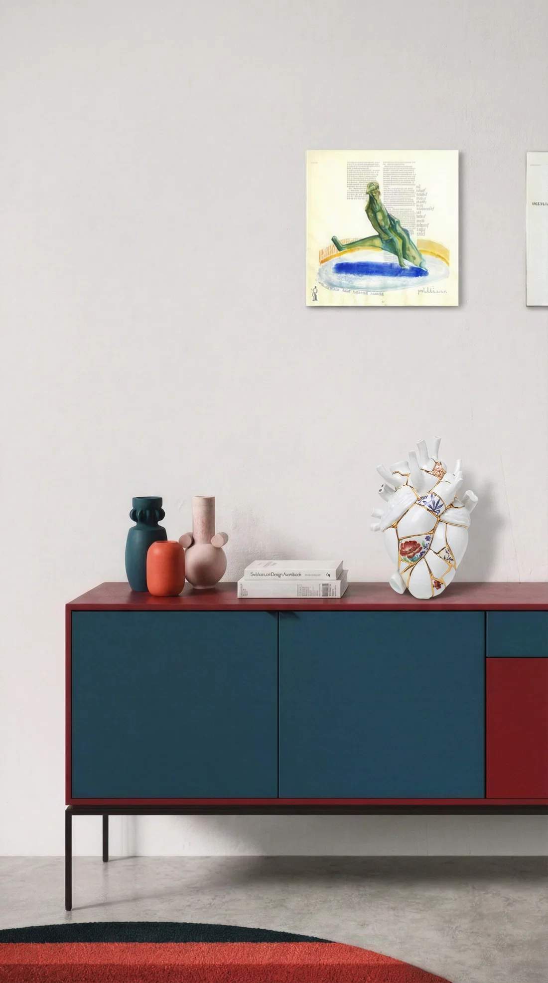 Wazon KINTSUGI LOVE IN BLOOM porcelanowy