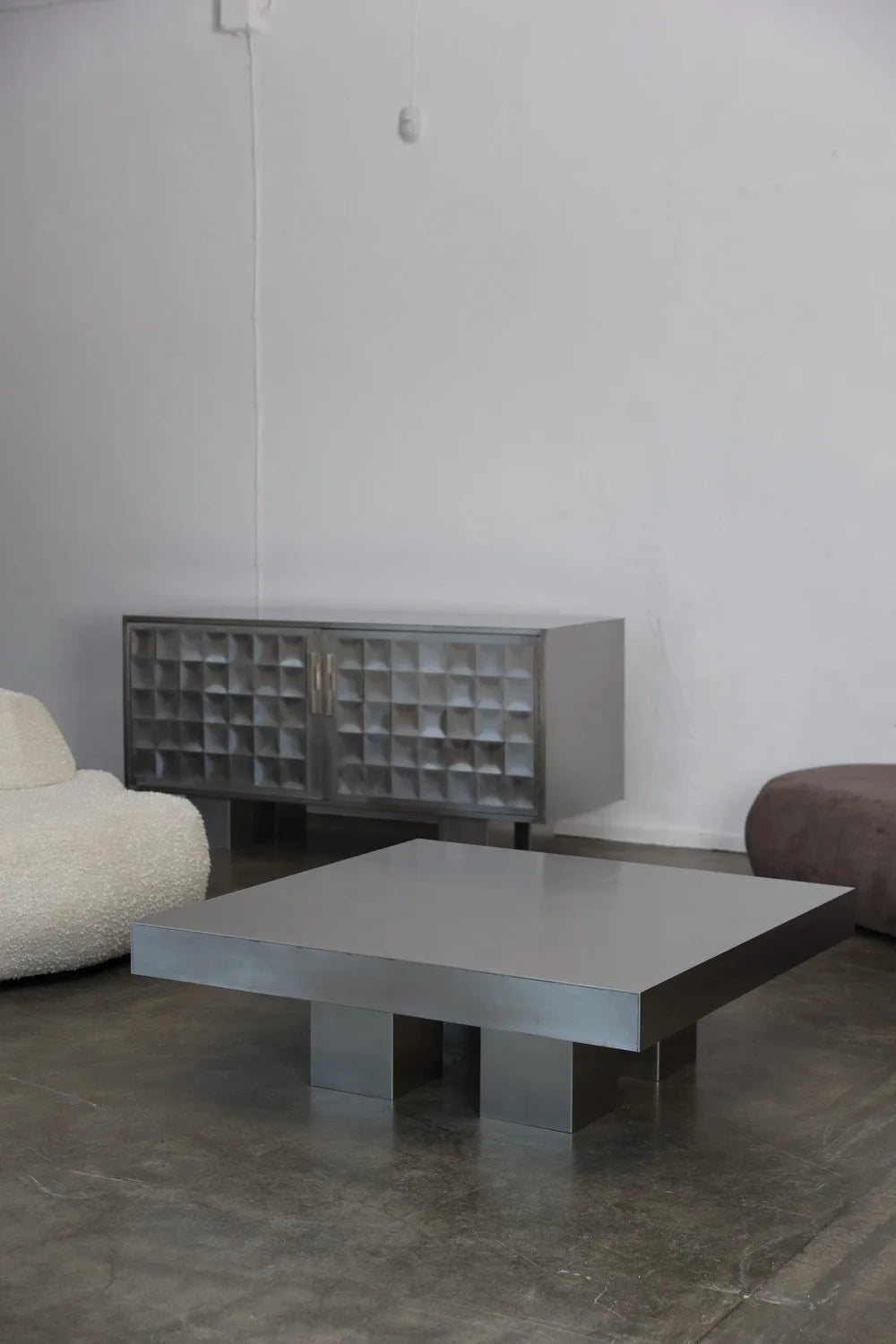 Stolik kawowy BLOCK stalowy