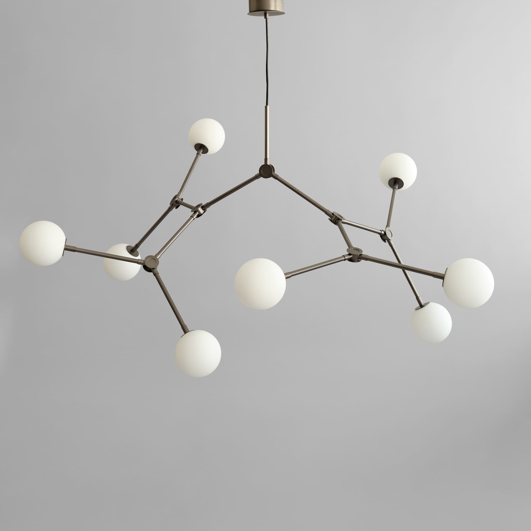 Lampa wisząca DROP BULP szary