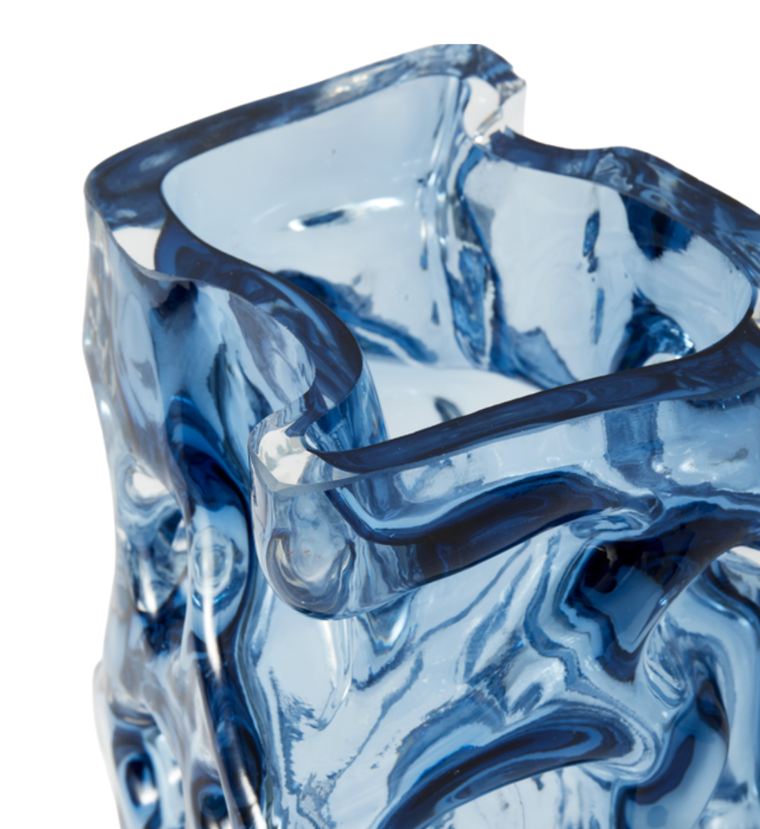 Wazon ICE ciemnoniebieski