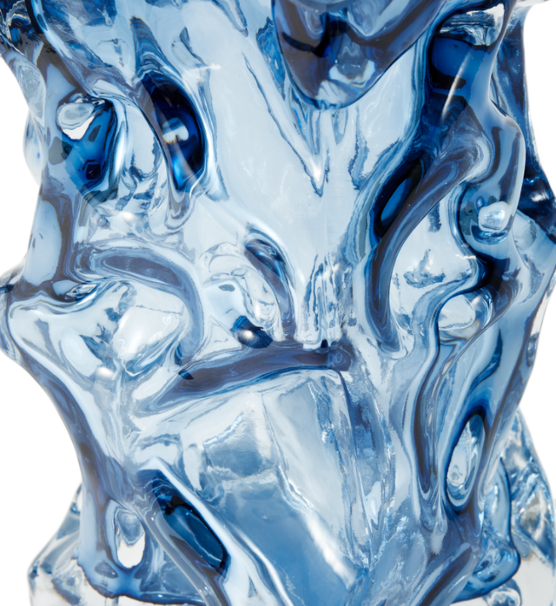 Wazon ICE ciemnoniebieski
