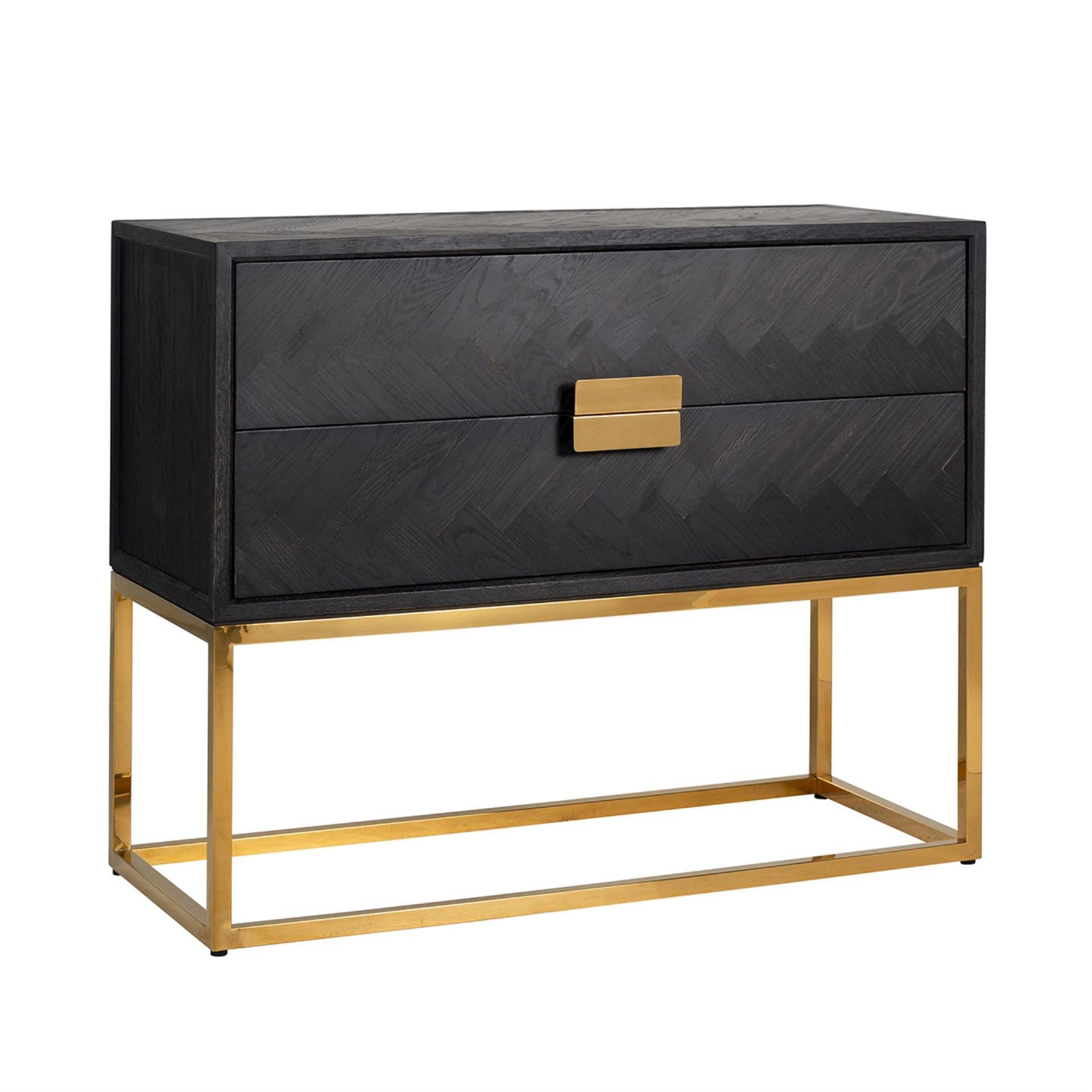 Komoda z szufladami BLACKBONE złoty – Richmond Interiors