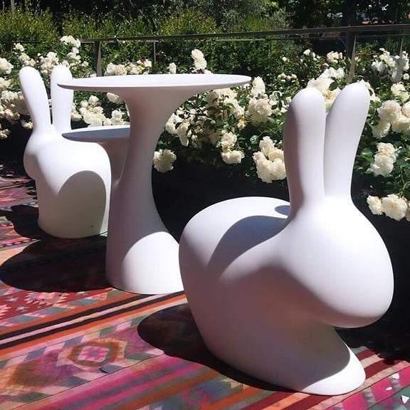 Krzesło RABBIT czarny Qeeboo    Eye on Design