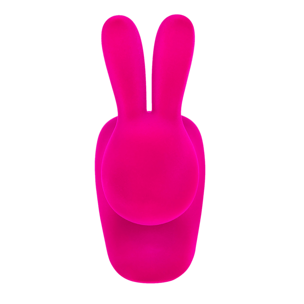 Krzesło RABBIT VELVET fuksja Qeeboo    Eye on Design