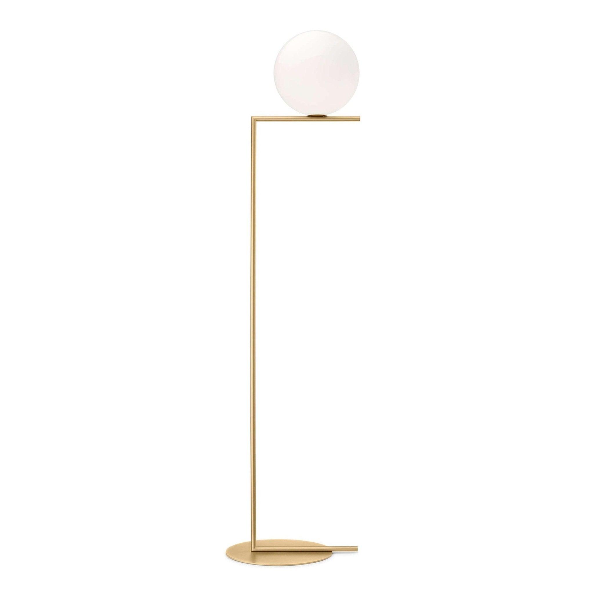 Lampa podłogowa IC LIGHTS mosiężny Flos M bez żarówki  Eye on Design