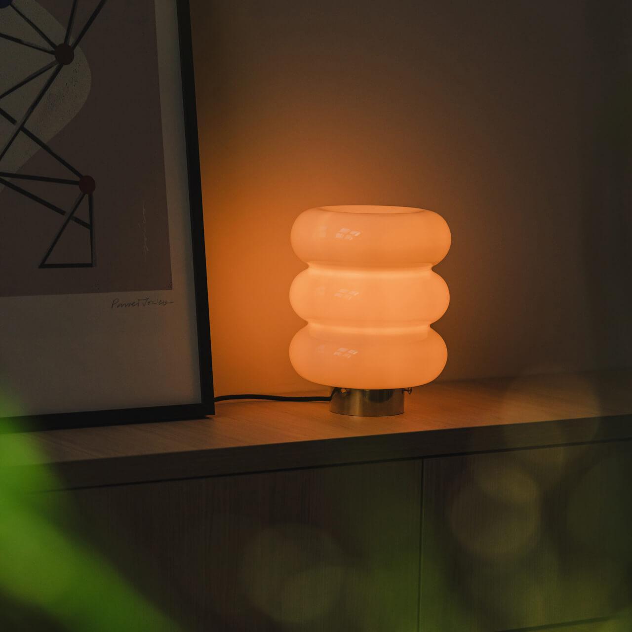 Lampa stołowa BIBE mosiężny Embassy Interiors    Eye on Design