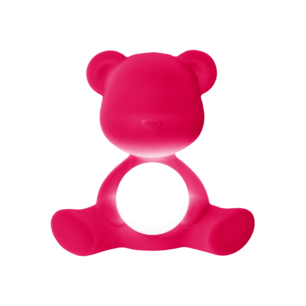Lampa TEDDY GIRL VELVET fuksja Qeeboo    Eye on Design