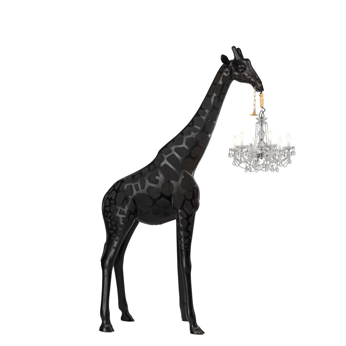Lampa zewnętrzna GIRAFFE IN LOVE M czarny Qeeboo    Eye on Design